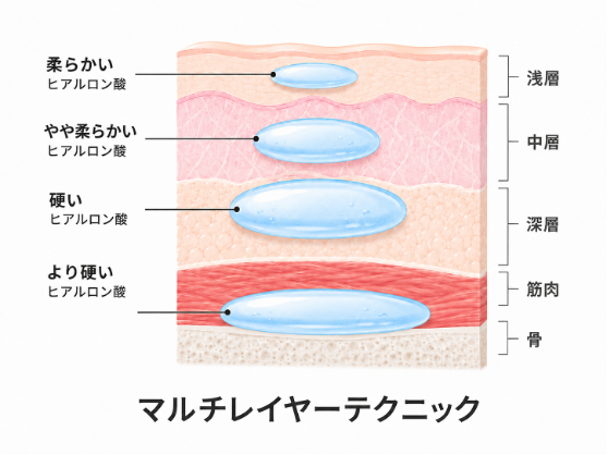 当院のヒアルロン酸治療の特徴