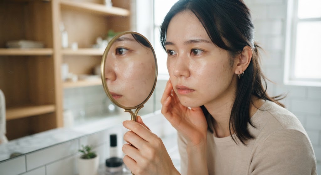 顔のテカり・ベタつきに悩む方へ！皮脂を抑えるスキンケアとおすすめの成分✨